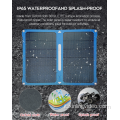 Pannello solare pieghevole del caricatore solare esterno con USB